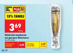 Biedronka Makrela wędzona na gorąco Marinero oferta