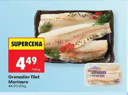 Biedronka Grenadier filet bez skóry Marinero oferta