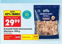 Biedronka Krewetki białe blanszowane Marinero Vannamei oferta