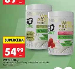 Biedronka Odżywka białkowa WPC Go Active malina z białą czekoladą oferta