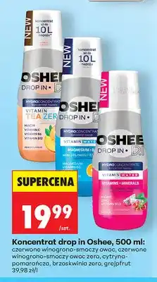 Biedronka Koncentrat drop in Oshee grejpfrut oferta