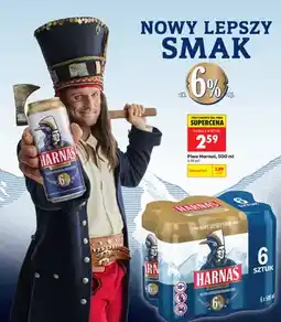 Biedronka Piwo Harnaś oferta