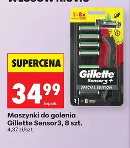 Biedronka Maszynki do golenia Gillette Sensor3 8-pak oferta