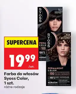 Biedronka Farba do włosów Syoss Color 3-1 Ciemny Brąz oferta