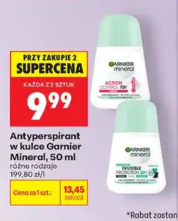 Biedronka Antyperspirant w kulce Garnier Mineral Action Control 72h Thermic oferta