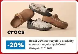 Kaufland Rabat 20% na wszystkie produkty Crocs oferta