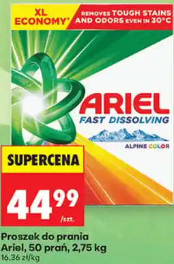 Biedronka Proszek do prania Ariel, 50 prań oferta