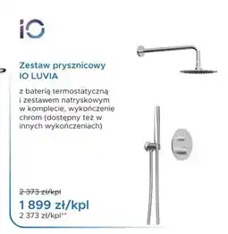 Blu Zestaw prysznicowy IO LUVIA oferta