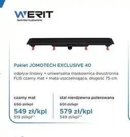 Blu Pakiet JOMOTECH EXCLUSIVE 40 czarny mat oferta