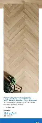 Blu Panel winylowy click jodełka VIJO WINYL Golden Dusk Parquet oferta