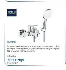 Blu Bateria wannowa Grohe Cubeo oferta