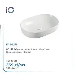 Blu Umywalka nablatowa IO MUFI oferta