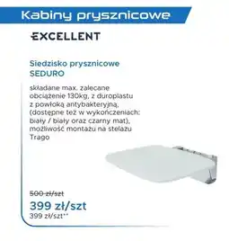 Blu Siedzisko prysznicowe Excellent Seduro oferta
