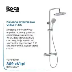Blu Kolumna prysznicowa Roca Vega Plus oferta