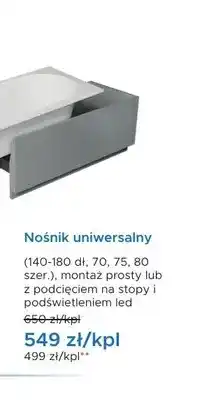 Blu Nośnik uniwersalny do wanny oferta