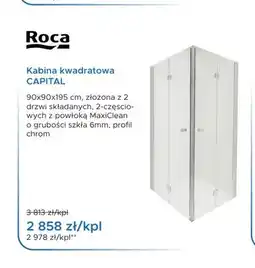 Blu Kabina kwadratowa Roca Capital oferta