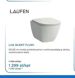 Blu Miska WC wisząca Laufen Lua Silent Flush oferta