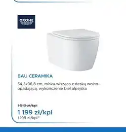 Blu Miska WC wisząca Grohe Bau Ceramika oferta