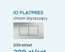 Blu Przycisk spłukujący IO FLATPRES chrom błyszczący oferta