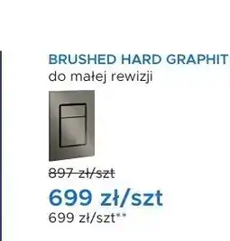 Blu Przycisk spłukujący GROHE BRUSHED HARD GRAPHITE oferta