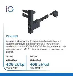 Blu Grzałka do grzejnika IO Hunn 300W oferta