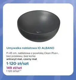 Blu Umywalka nablatowa IO ALBANO fi 45 cm oferta