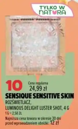 Drogerie Natura Sensique Sensitive Skin Rozświetlacz oferta