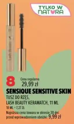 Drogerie Natura Sensique sensitive skin tusz do rzęs lash beauty keramatch oferta