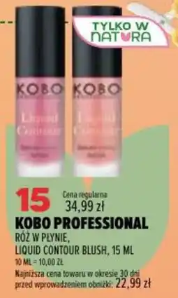 Drogerie Natura Kobo Professional Róż w płynie, Liquid Contour Blush oferta