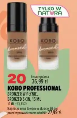 Drogerie Natura Kobo Professional Bronzer w płynie, Bronzed Skin oferta