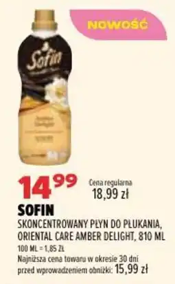Drogerie Natura Sofin Skoncentrowany Płyn do Plukania, Oriental Care Amber Delight oferta