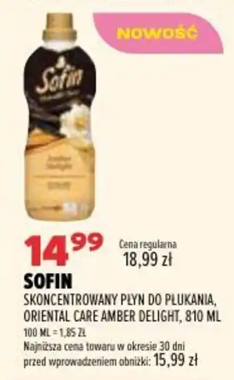 Sofin Skoncentrowany Płyn do Plukania, Oriental Care Amber Delight
