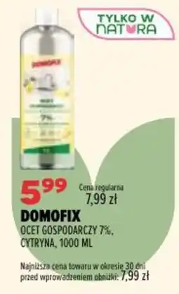Drogerie Natura Domofix Ocet Gospodarczy 7% Cytryna oferta