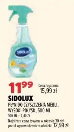 Drogerie Natura Sidolux Płyn do Czyszczenia Mebli, Wysoki Polysk oferta