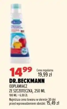 Drogerie Natura Dr. Beckmann Odplamiacz ze szczoteczką oferta