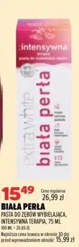 Drogerie Natura extra white biała perła oferta