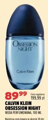 Drogerie Natura Calvin Klein Obsession Night Woda Perfumowana oferta