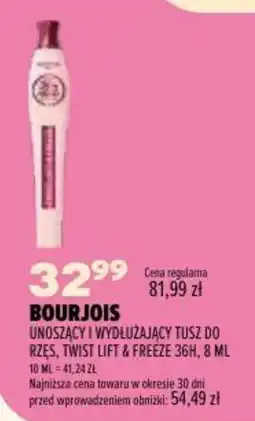Drogerie Natura Bourjois Unoszący i wydłużający tusz do rzęs, Twist Lift & Freeze 36H oferta