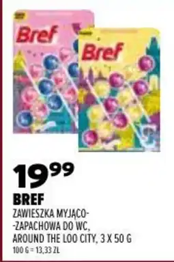 Drogerie Natura Bref Zawieszka Myjąco-Zapachowa do WC, Around the Loo City oferta