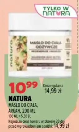 Drogerie Natura Masło do ciała, Argan oferta
