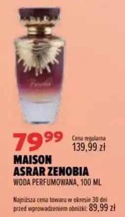 Drogerie Natura Maison Asrar Zenobia Woda Perfumowana oferta