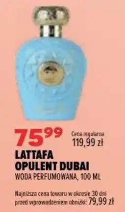 Drogerie Natura Lattafa Opulent Dubai oferta