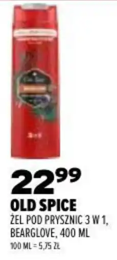 Drogerie Natura Old Spice Żel pod prysznic 3 w 1, Bearglove oferta