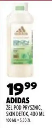 Drogerie Natura Adidas Żel pod prysznic, Skin Detox oferta