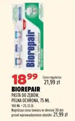 Drogerie Natura Biorepair Pasta do zębów, pełna ochrona oferta