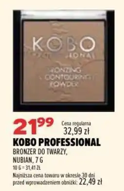 Drogerie Natura Kobo Professional Bronzer do twarzy, Nubian oferta
