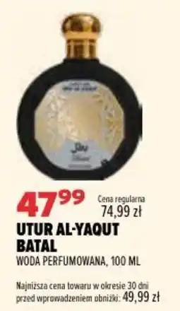 Drogerie Natura Utur Al-Yaqut Batal Woda Perfumowana oferta