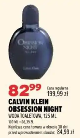 Drogerie Natura Calvin Klein Obsession Night Woda Toaletowa oferta