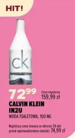 Drogerie Natura Calvin Klein In2U Woda Toaletowa oferta