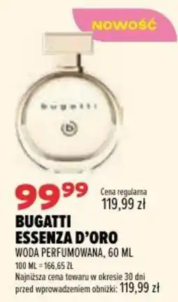 Drogerie Natura Bugatti Essenza D'Oro oferta
